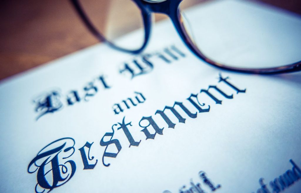 your will and testament